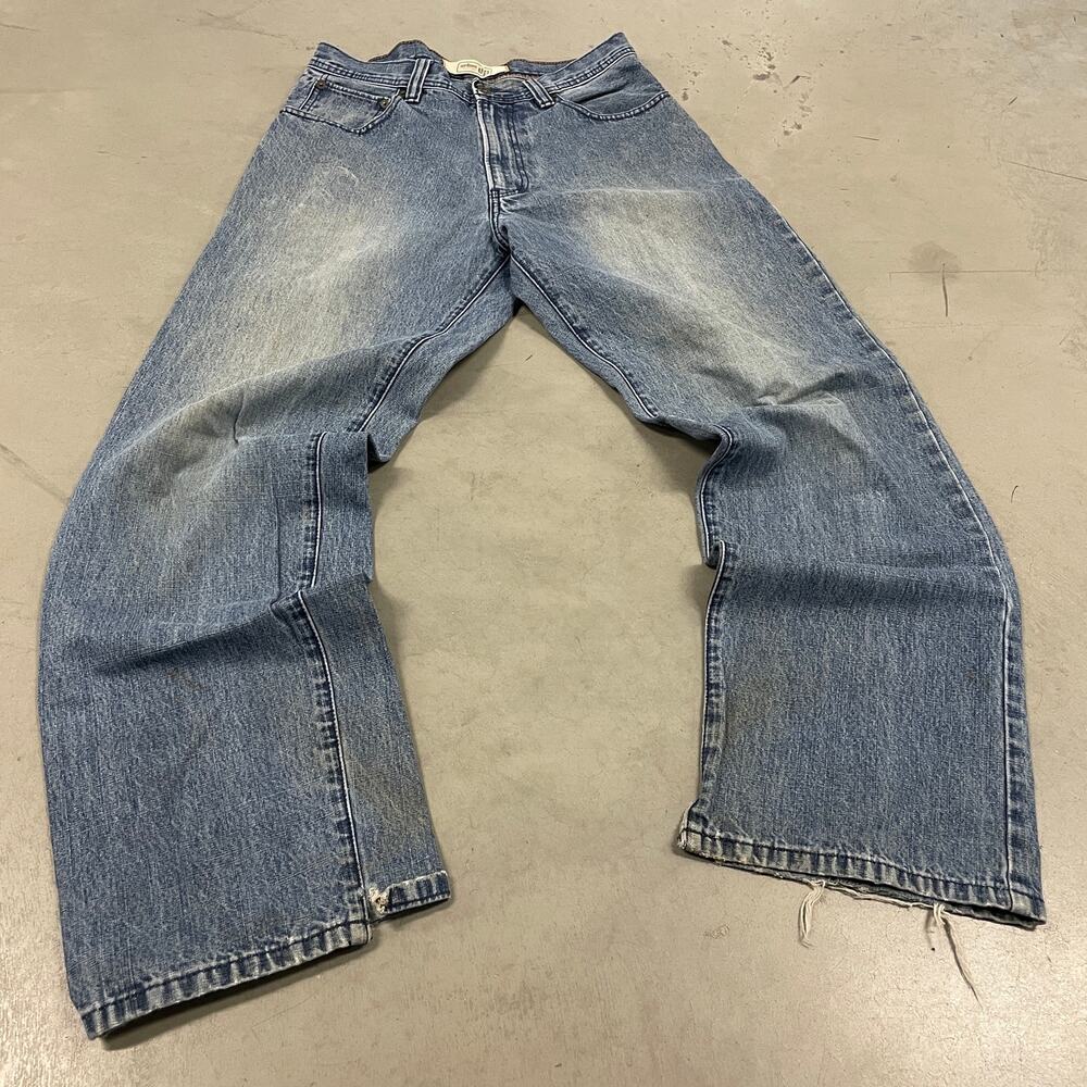 Baggy Y2K faded urban pipeline skater Jeans 30x32